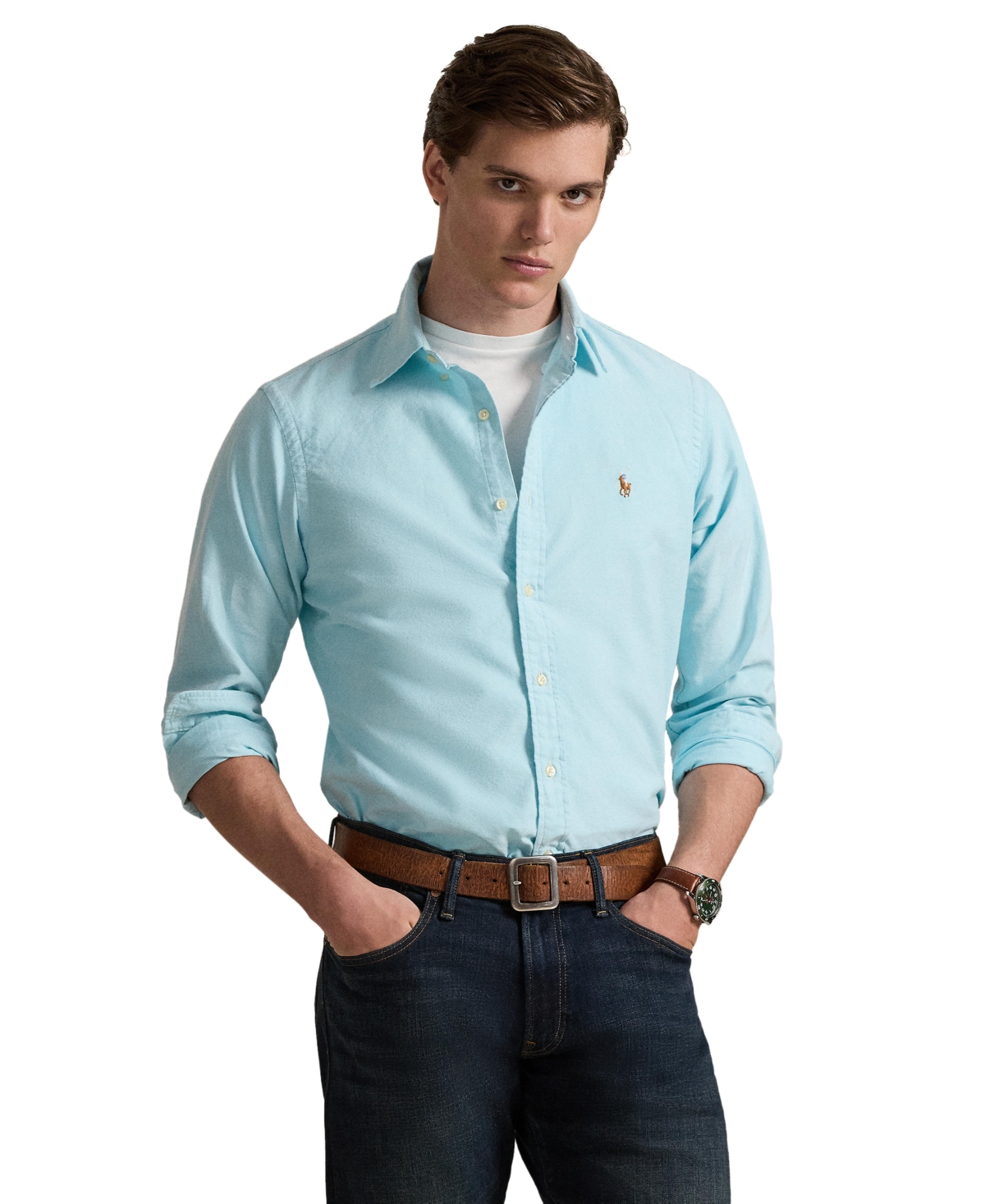 Polo Ralph Lauren Men's Classic Fit Long Sleeve Oxford Shirt