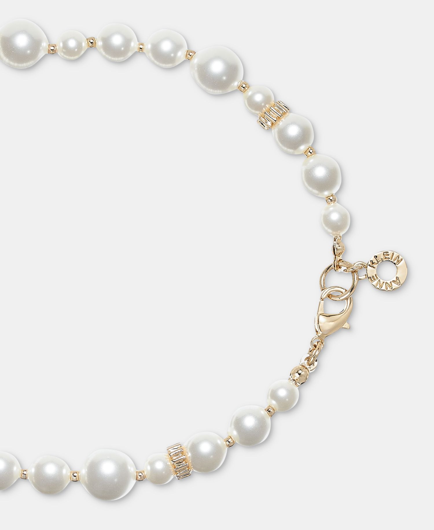 Crystal & Imitation Pearl Strand Necklace, 42"
