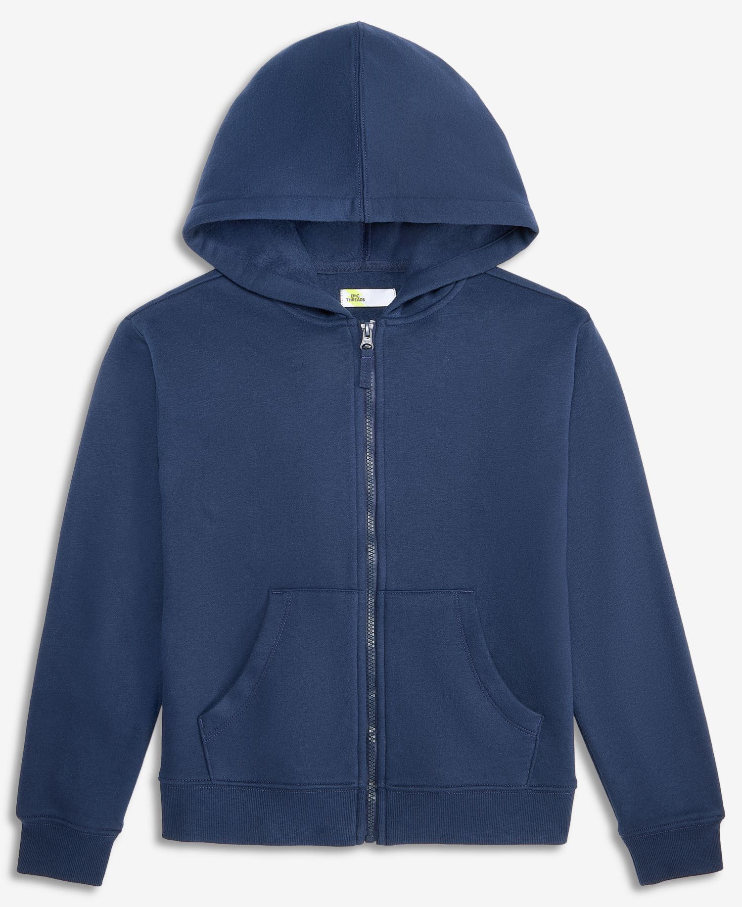 Boys' XS-XL Fleece Zip-Up Hoodie