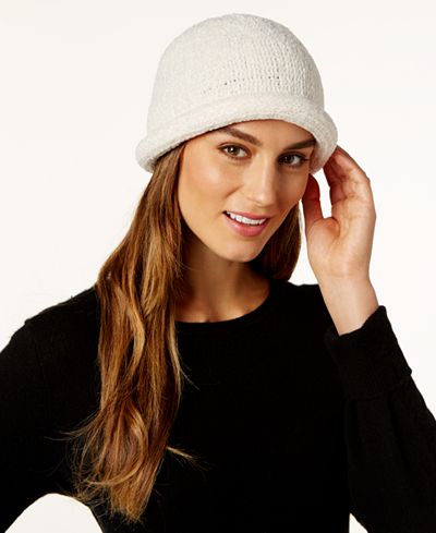 August Hats Crochet Classic Chenille Roll-Up Hat
