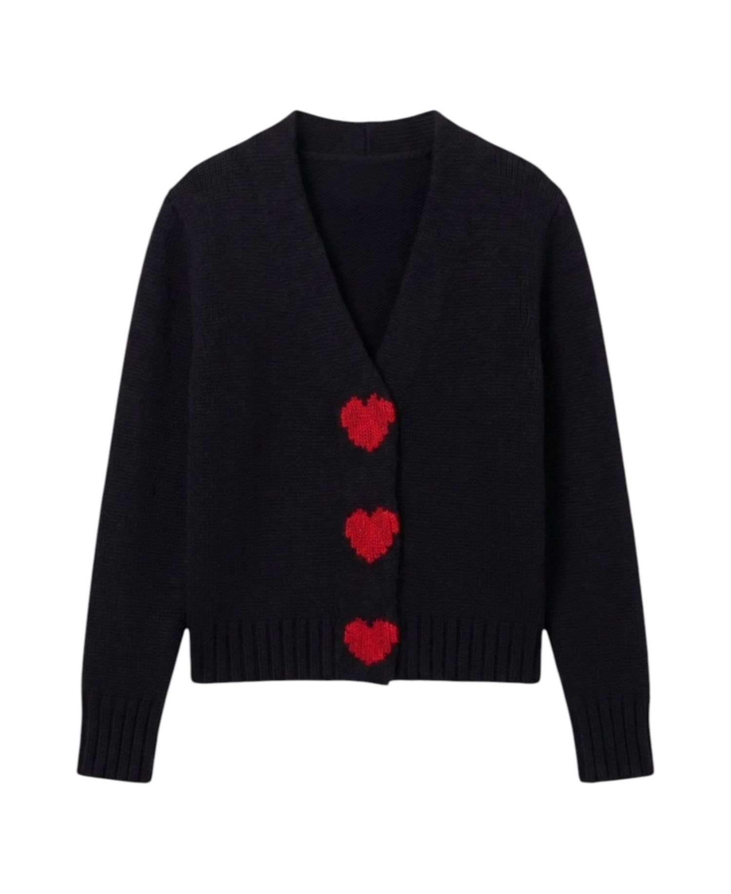 Women's Merino Heart Cardigan
