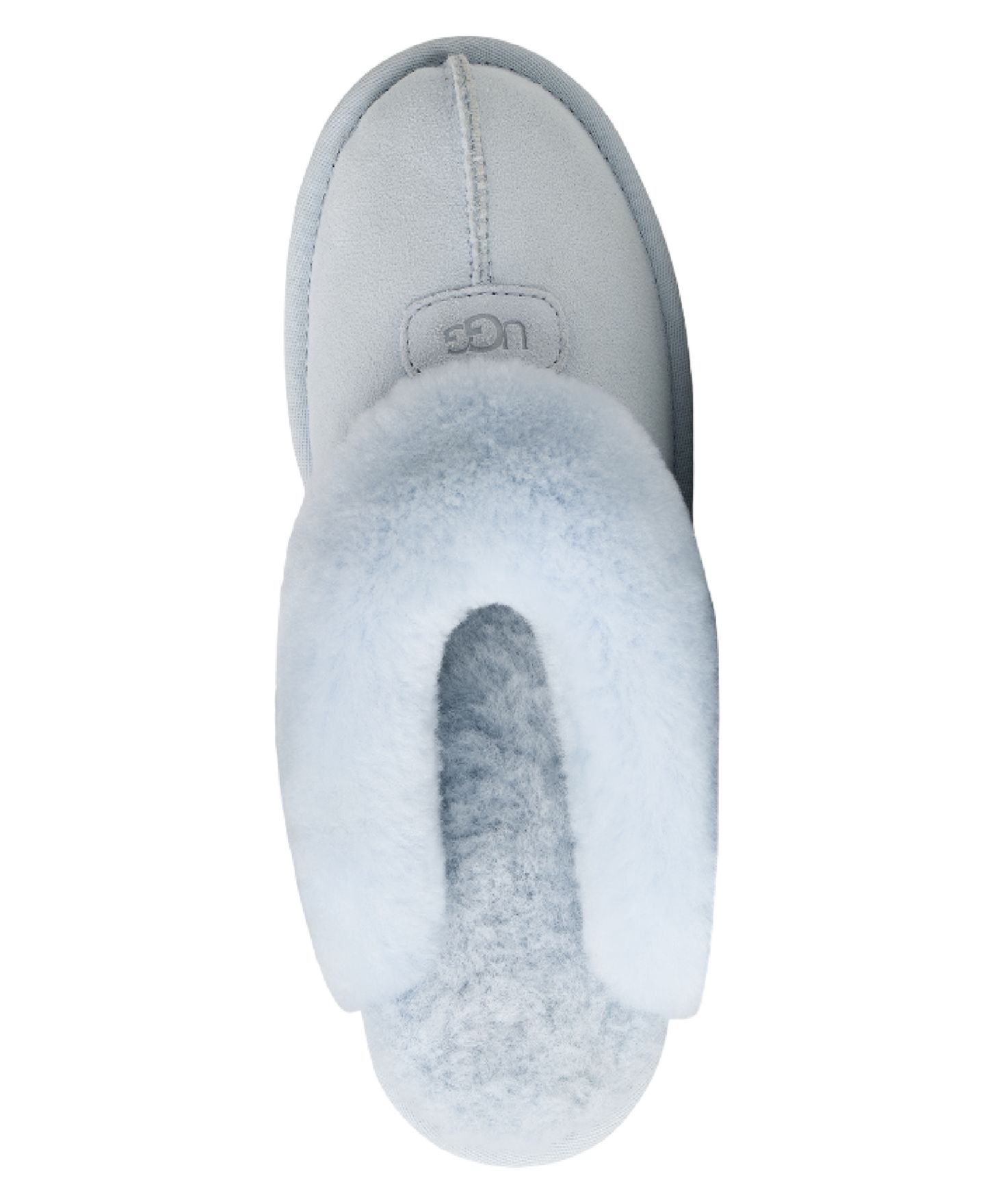 Женские тапочки UGG Coquette Slip-On Slide, цвет: Небесно-голубой — фото 4