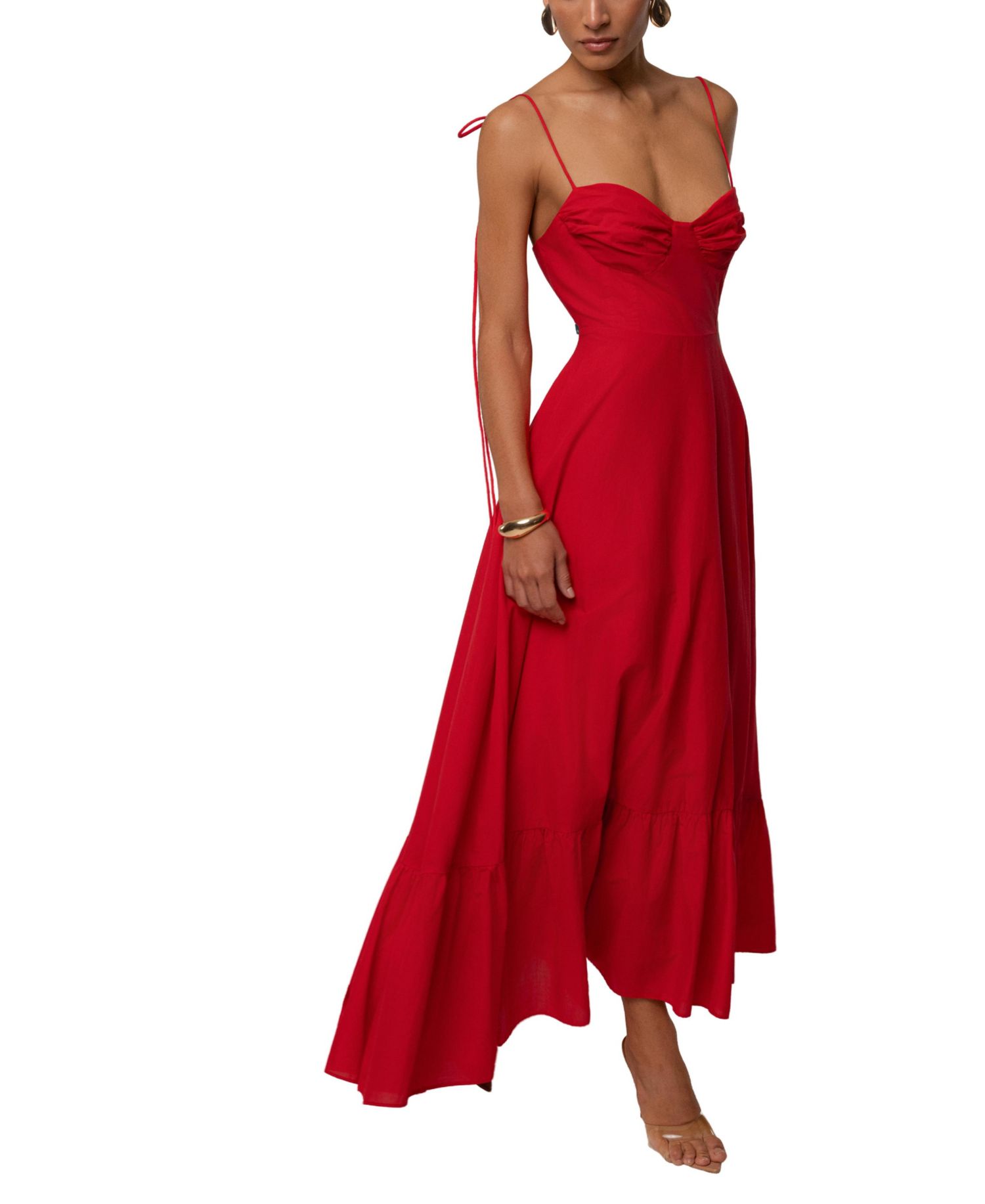 Women's Romantic Flow Maxi Dress