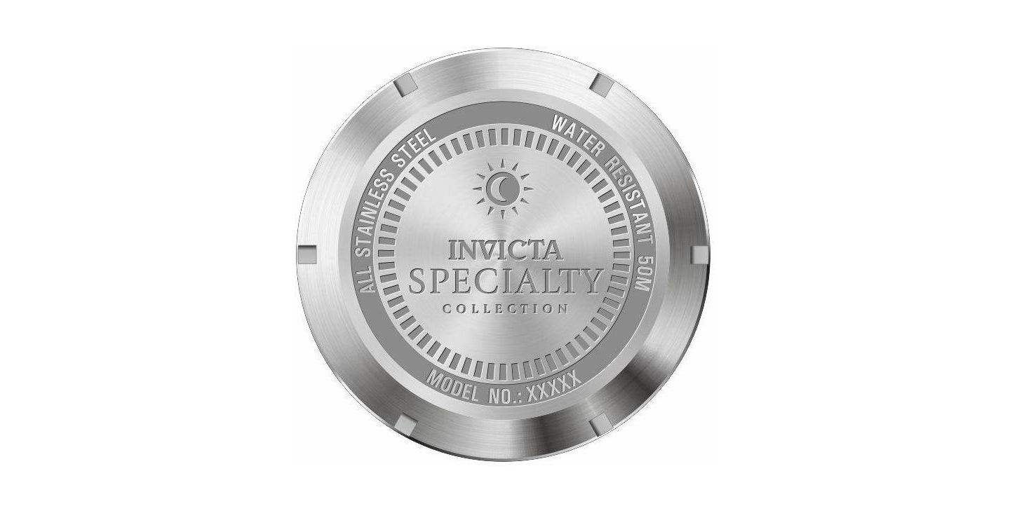 Мужские часы Invicta 30536 Specialty Quartz 2 Hand Dial, цвет: Золотой — фото 3