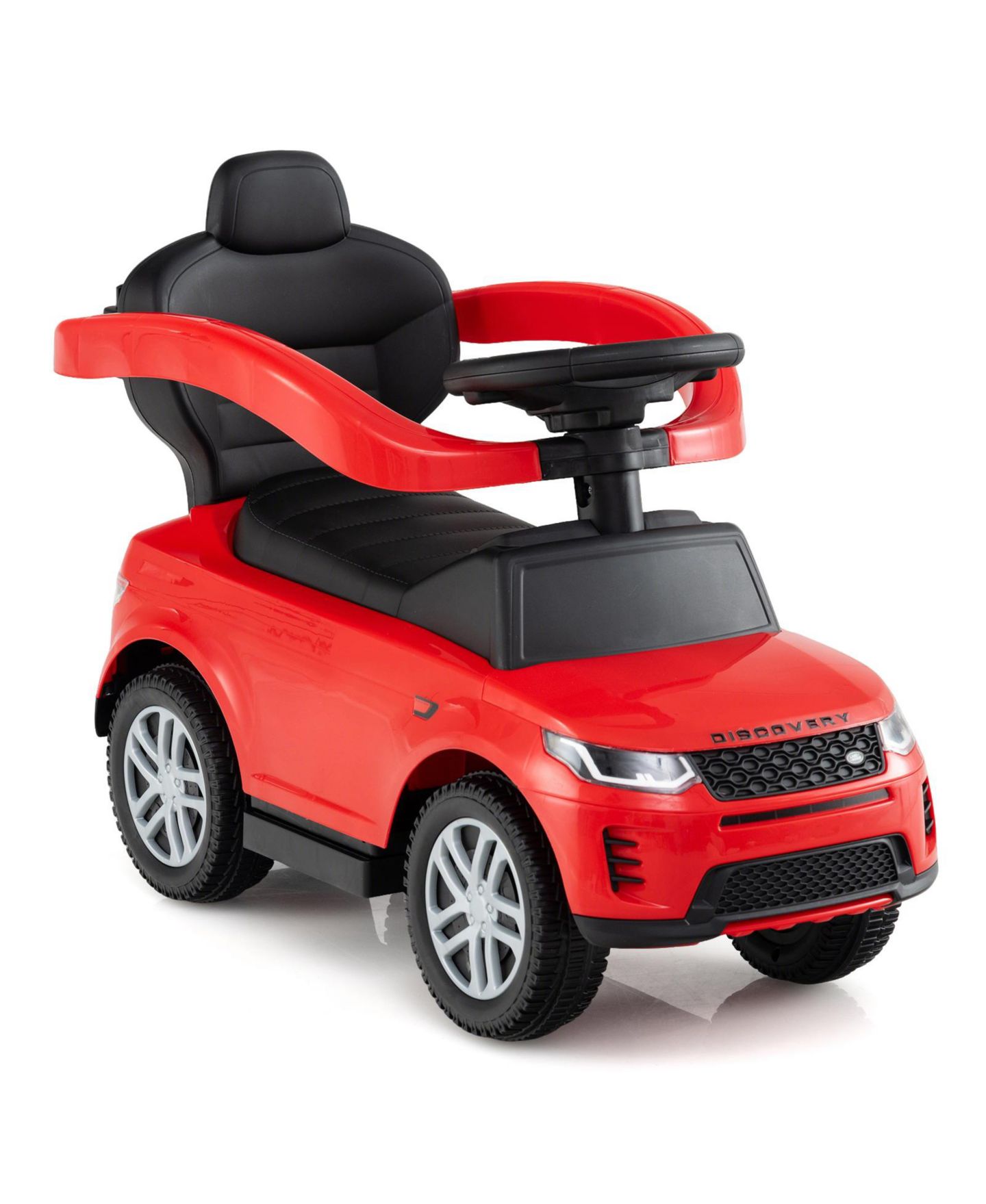 Детская игрушка Mecale 3-in-1 Toddler Push Car with Removable Handle and Guardrail, 55 lb Capacity, Ages 18-36 Months, цвет: Красный — фото 11