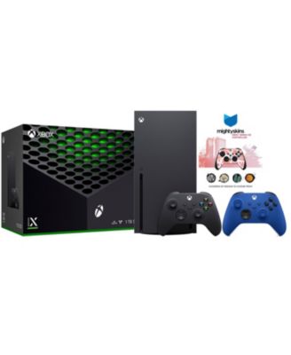 Xbox Series X 1TB Disc Console with Extra Controller and MightySkins Code Bundle
