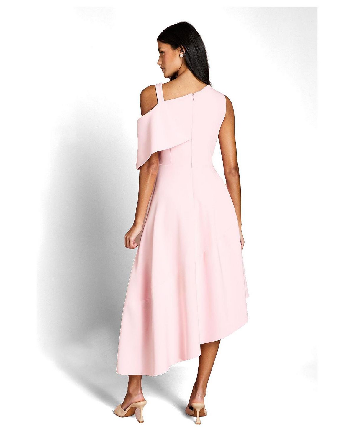Coast Women's Petite Crepe Midi Dress view 3 — MAYCSS fashion products
