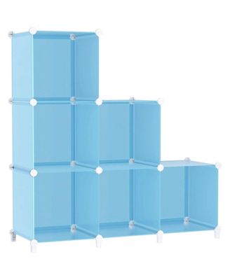 Cube Storage Organizer Shelves Closet Stackable Plastic Shelving Bedroom Home