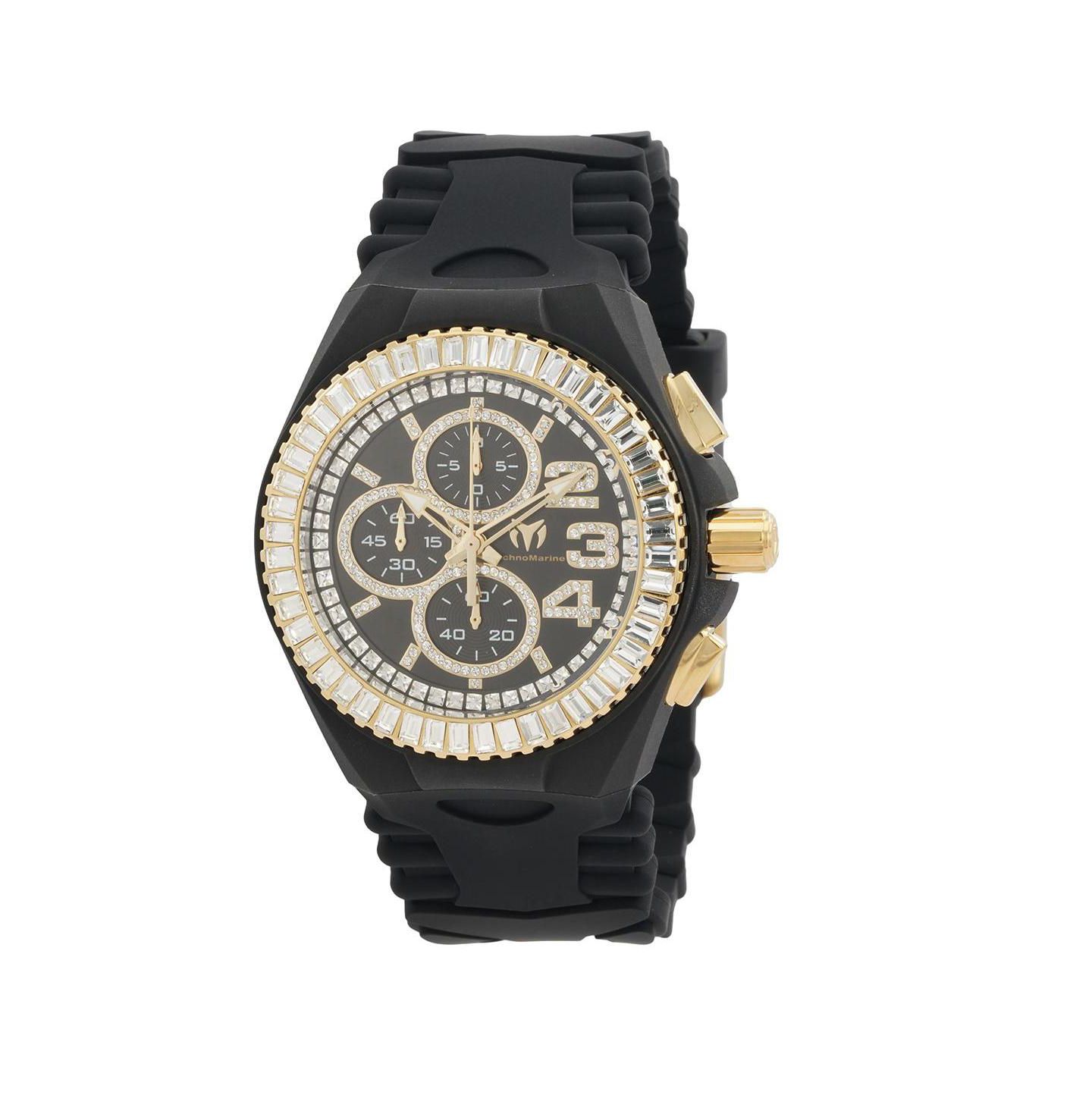 Мужские часы TechnoMarine TM-121187 Cruise Jelly Fish Quartz Dial, цвет: Чёрный — фото 1