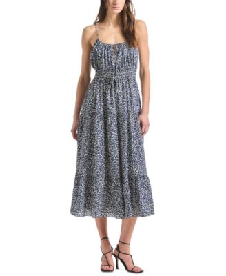 Women's Abigail Smocked Waist Midi Dress
