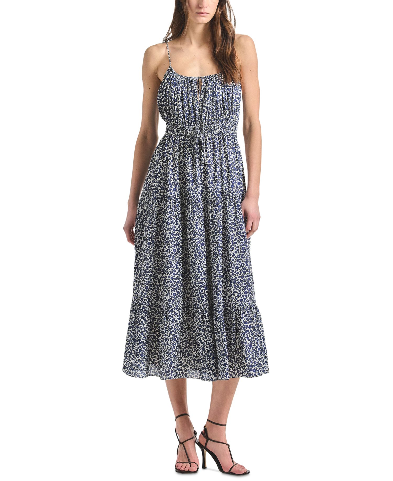 Women's Abigail Smocked Waist Midi Dress
