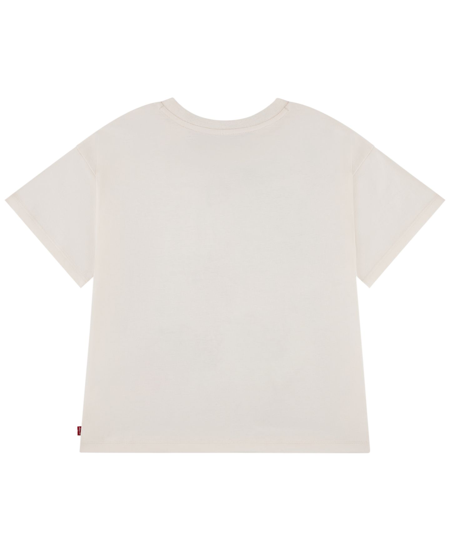 Футболка Levi's Polaroid Oversized Short-Sleeve T-Shirt для девочек, цвет: Levi's Egret — фото 2