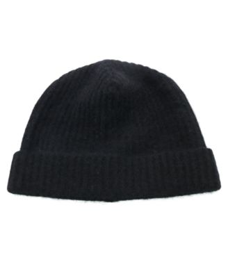 Men's Cashmere Folded Cuff Ribbed Hat