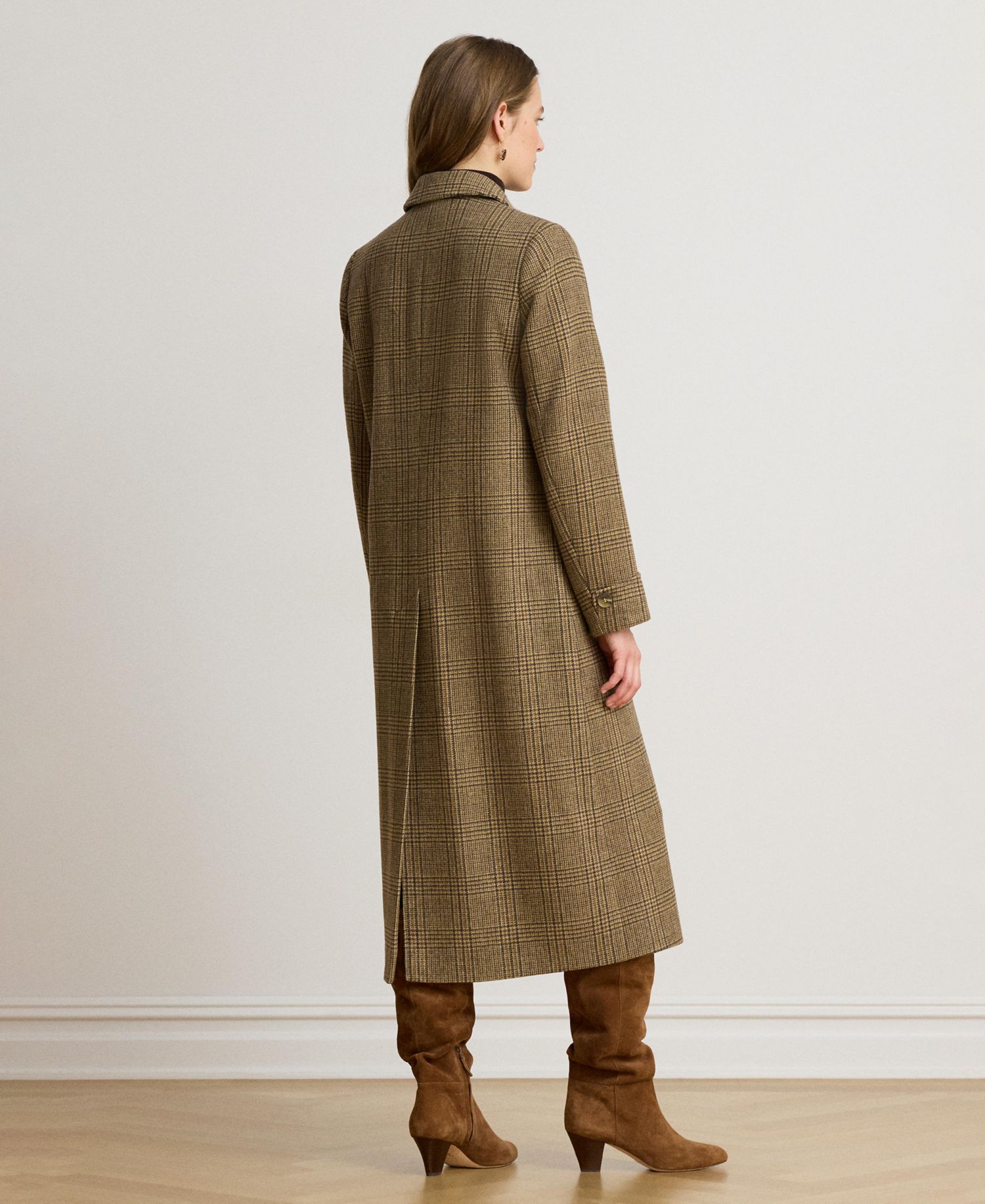 Women's Collared Wool Walker Coat