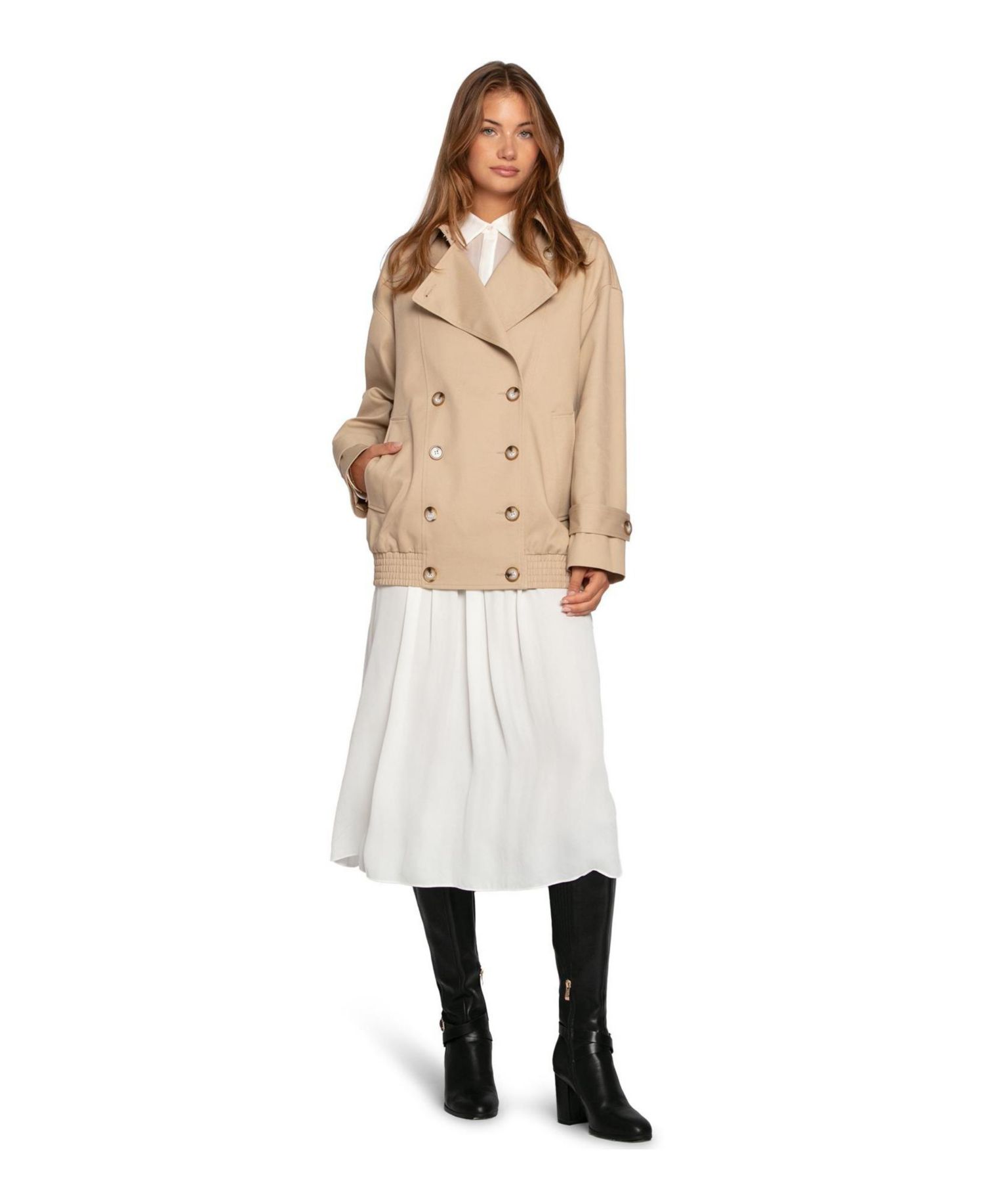 Women's Weekend Trench Bomber Jacket