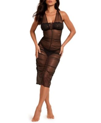 Women's Eave Slip and G-String Set Lingerie