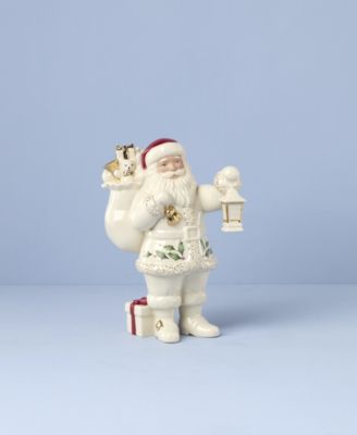 Lenox Santa with Lantern Figurine, Exclusively at Macy's - Macy's