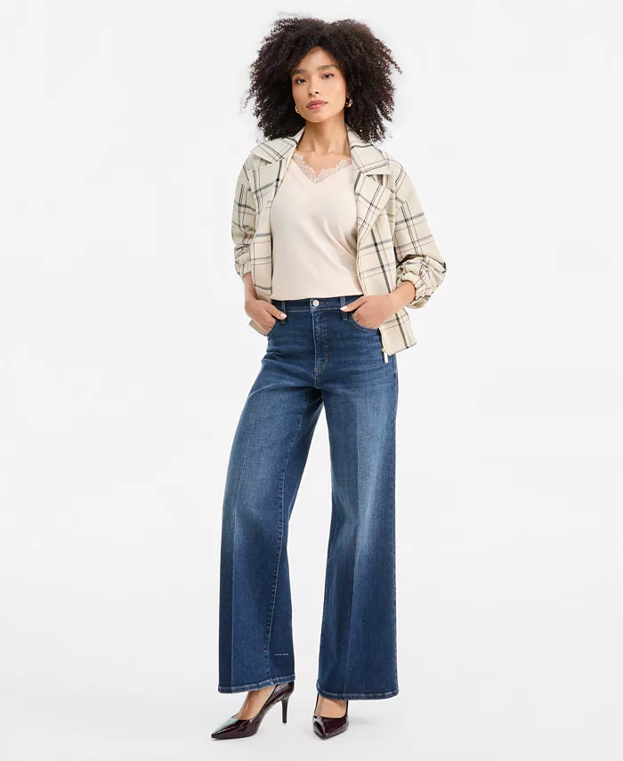 Women's High-Rise Wide-Leg Jeans - thumbnail 3