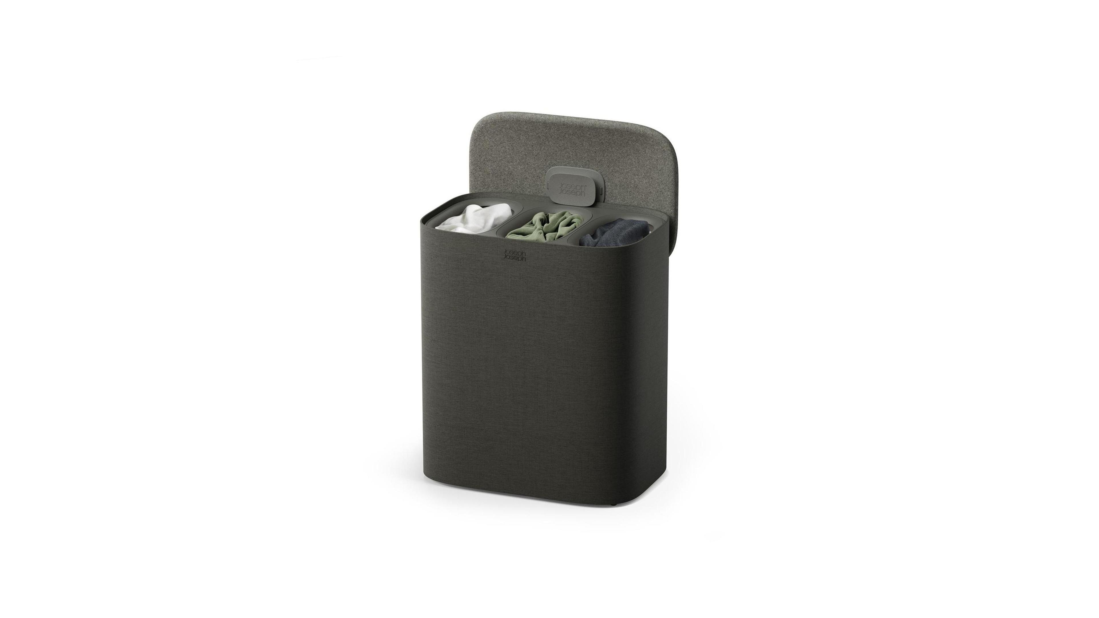 Joseph Tota Trio 90-Liter Easy-Empty Laundry Separation Basket