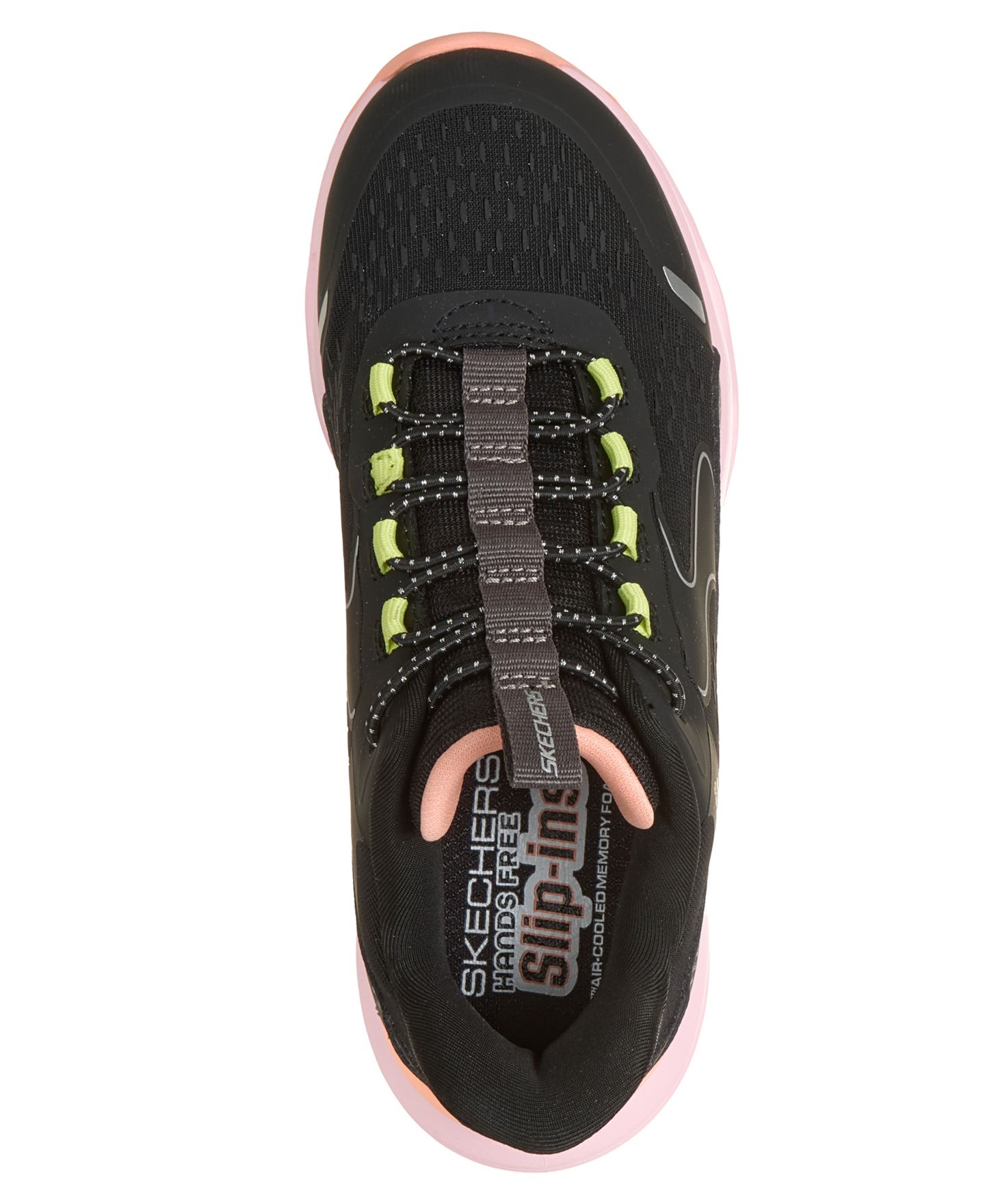 Детские кроссовки Skechers Slip-Ins: Glide-Step - Vista Lane, цвет: Разноцветный — фото 4