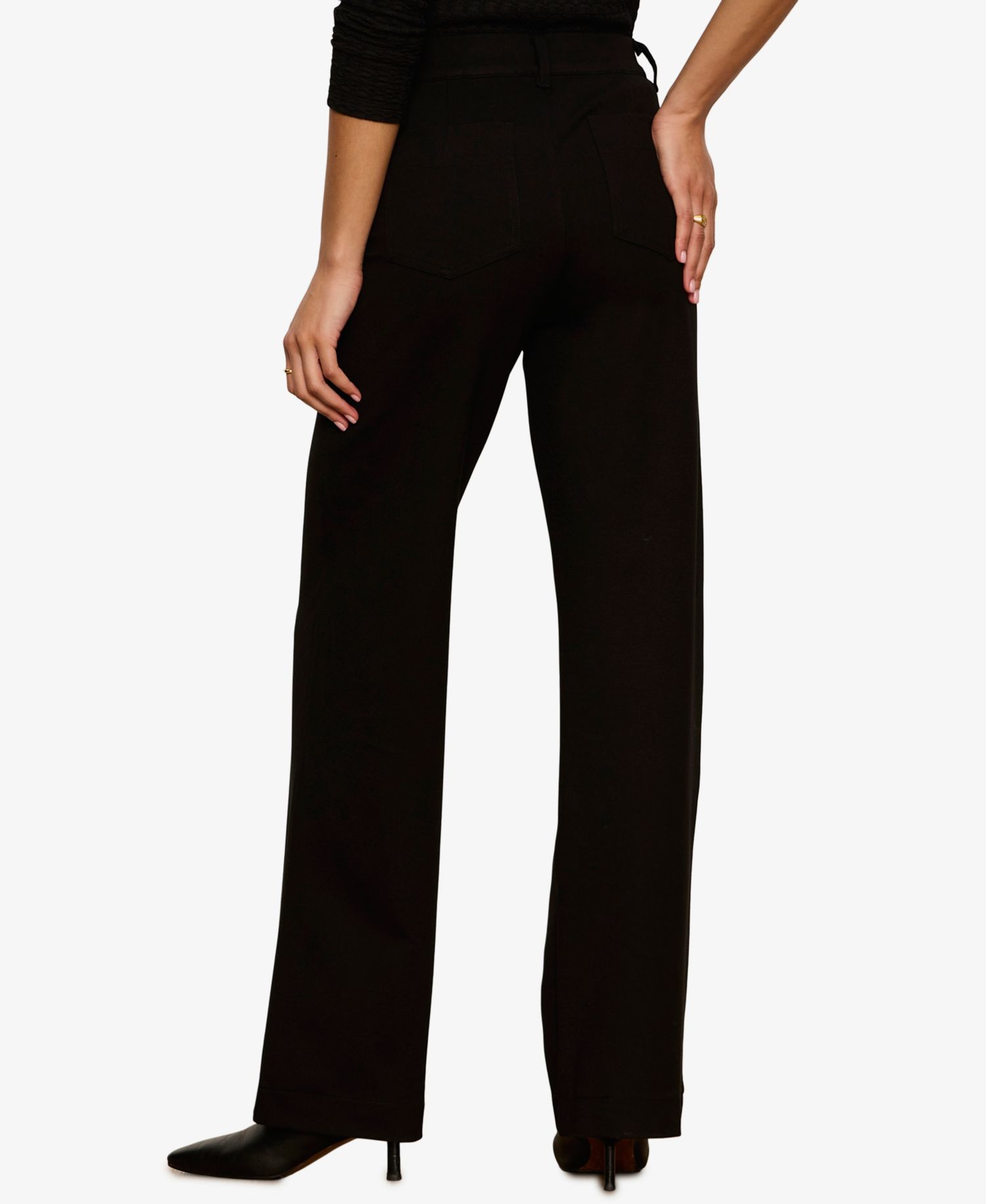Women's Marine Straight-Leg Ponte Pants
