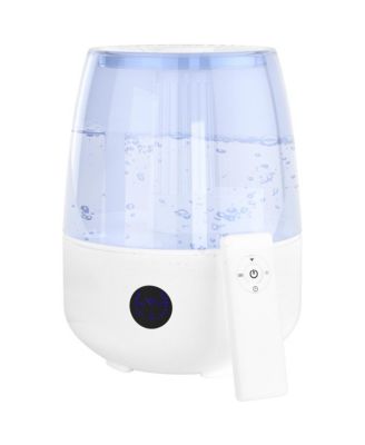 1.8 Gal Humidifier – 30H Runtime, Dual Mist, Remote Control & Oil Diffuser for Bedroom
