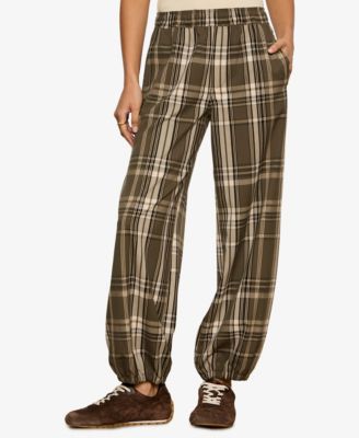 Women's Micro Balloon Wide-Leg Pants