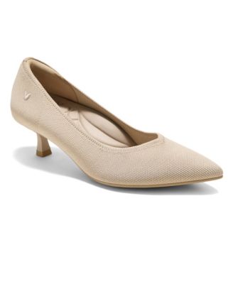 Women's Scarlett Pointed-Toe Kitten Heels