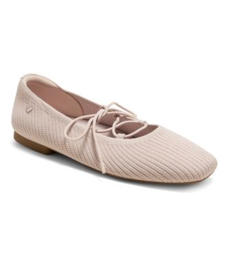 Women's  Miley 3 Laces Included Square-Toe Lace-Up Mary Janes Flats