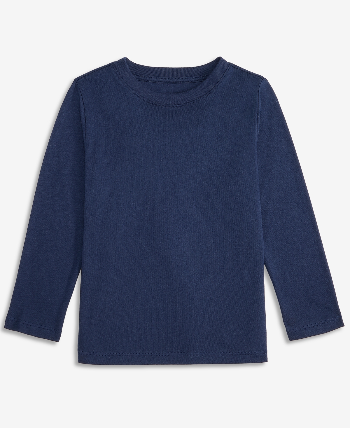 Epic Threads Kids' Toddler Boys' 12m-5t Long-sleeve Core T-shirt, Macy's Exclusive In Navy Nautical