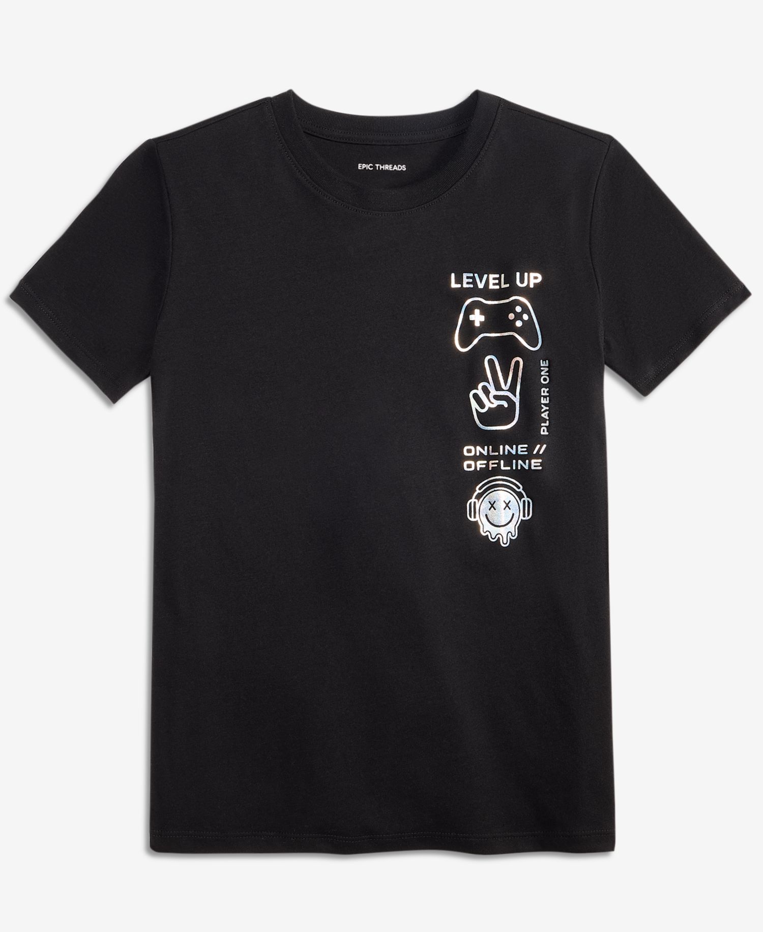 Boys' XS-XL Short-Sleeve Level Up T-Shirt