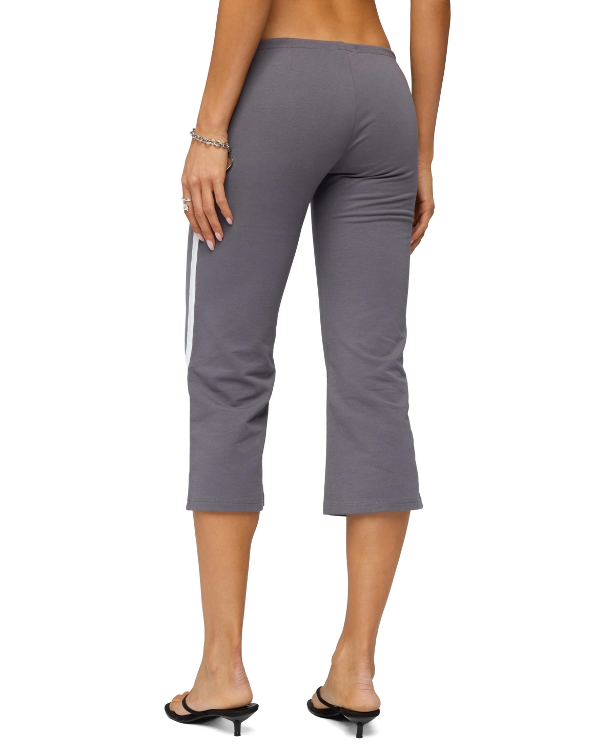 Edikted Women's Milene Contrast Terry Capri Pants
