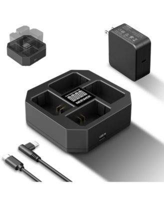NW-Z4 Camera Battery and Charger with 45W for Sony NP-F-series devices