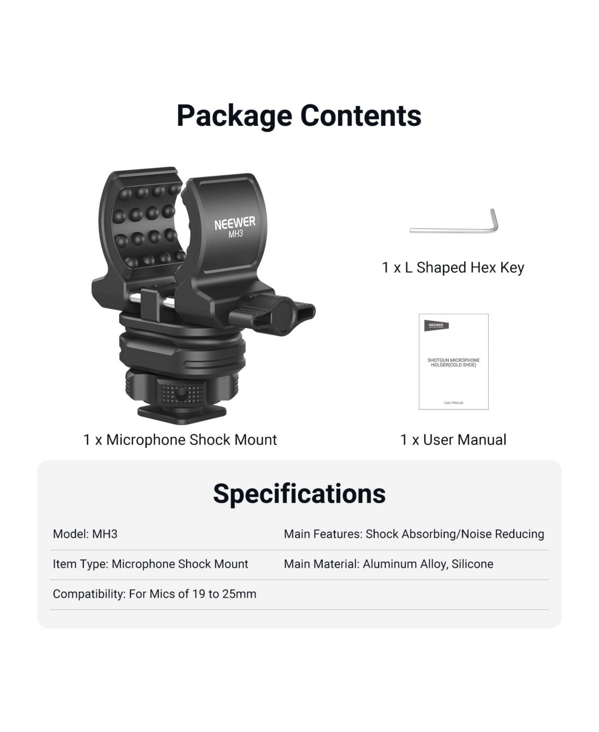 Neewer MH3 Camera Mounting Accessory