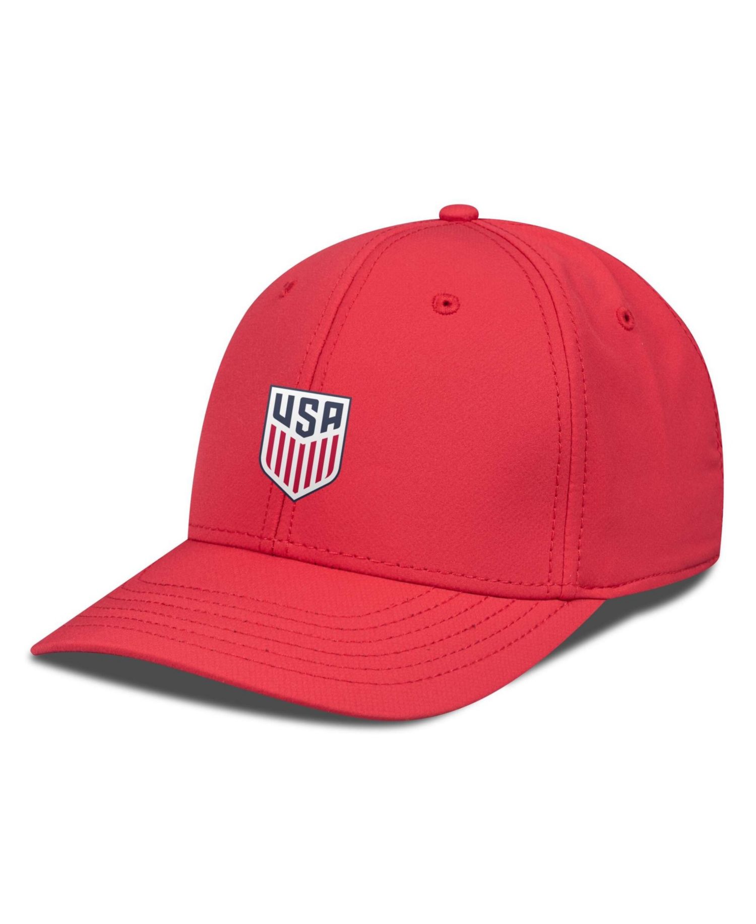 Men's Red USMNT Rise Patch Flex Hat