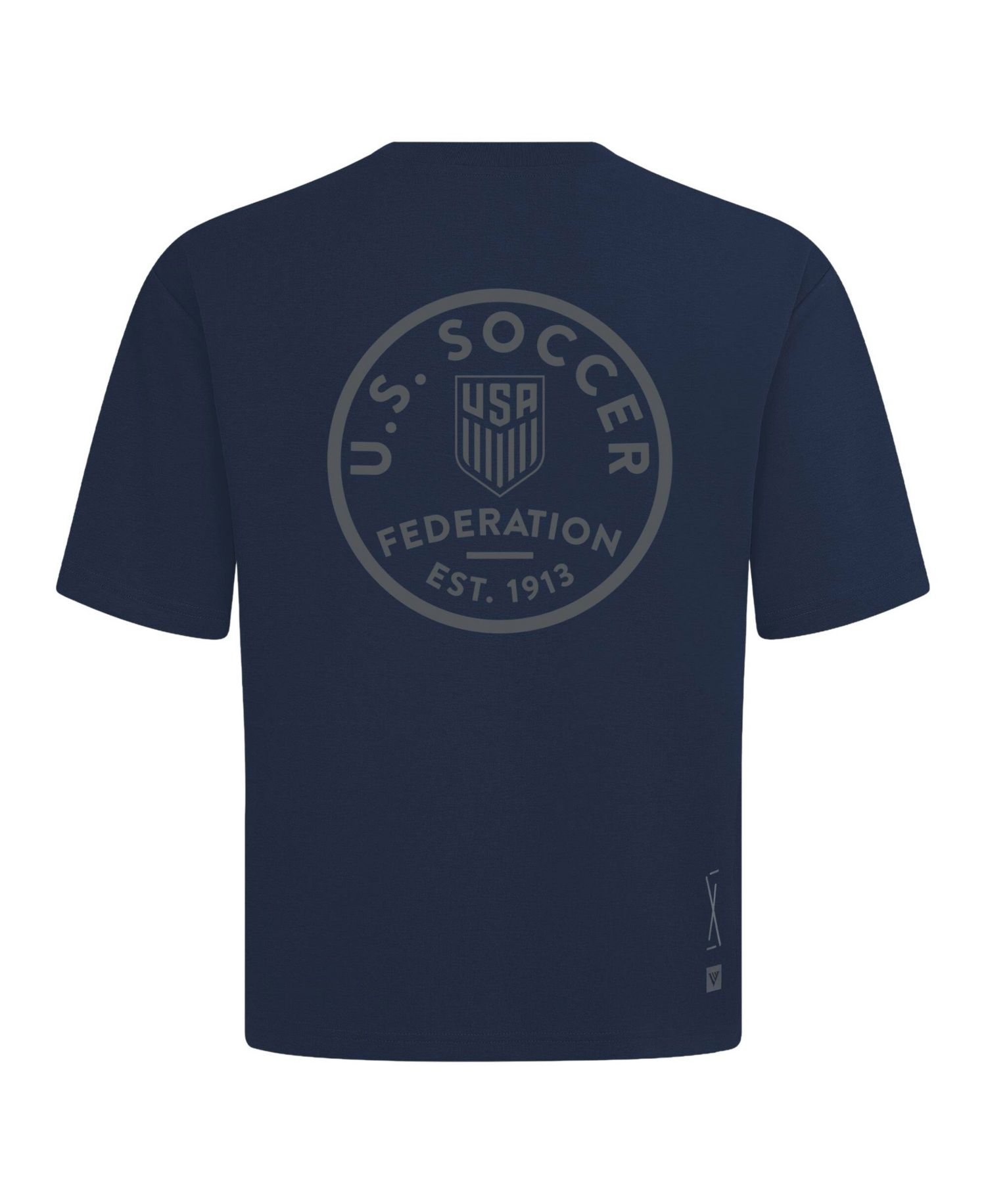 Men's Navy USMNT Luxe Signature Knit Transit T-Shirt