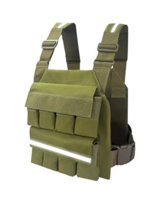 Weighted Vest Adjustable Rucking Running Crossfit Strength