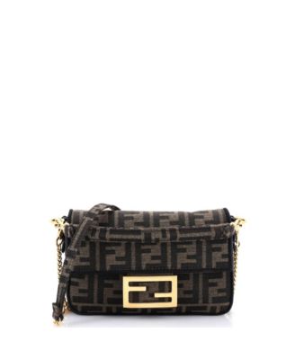 Mini Baguette NM Bag Zucca Canvas