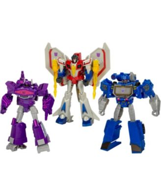 Commander Class Shockwave, Starscream and Soundwave Decepticon Commander 3-Pack Generations War for Cybertron