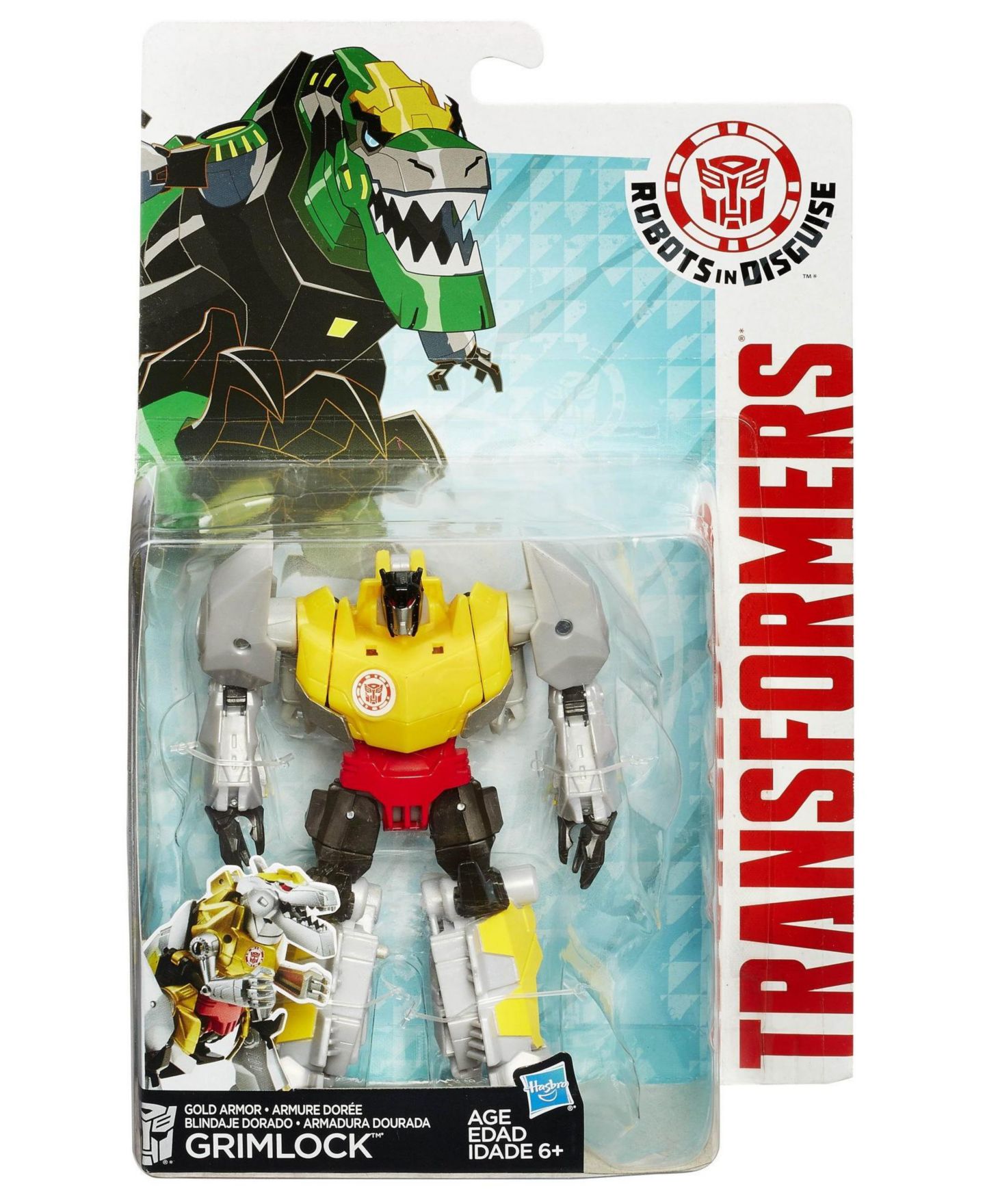 Трансформер Transformers Gold Armor Grimlock с подвижными частями, 5.0", от 11 лет — фото 2