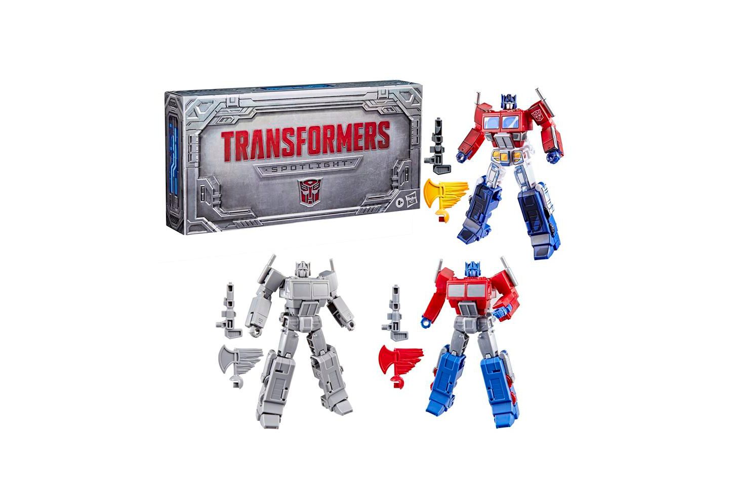 Детские фигурки Transformers Studio Series Optimus Prime 4.5" 3-Piece Set Action Figures, Ages 11+ — фото 1