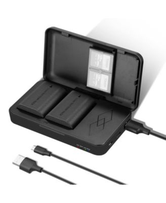LP-E6 Camera Battery and Charging Accessory with 2000 mAh for Canon 5D Mark II III 5D Mark IV