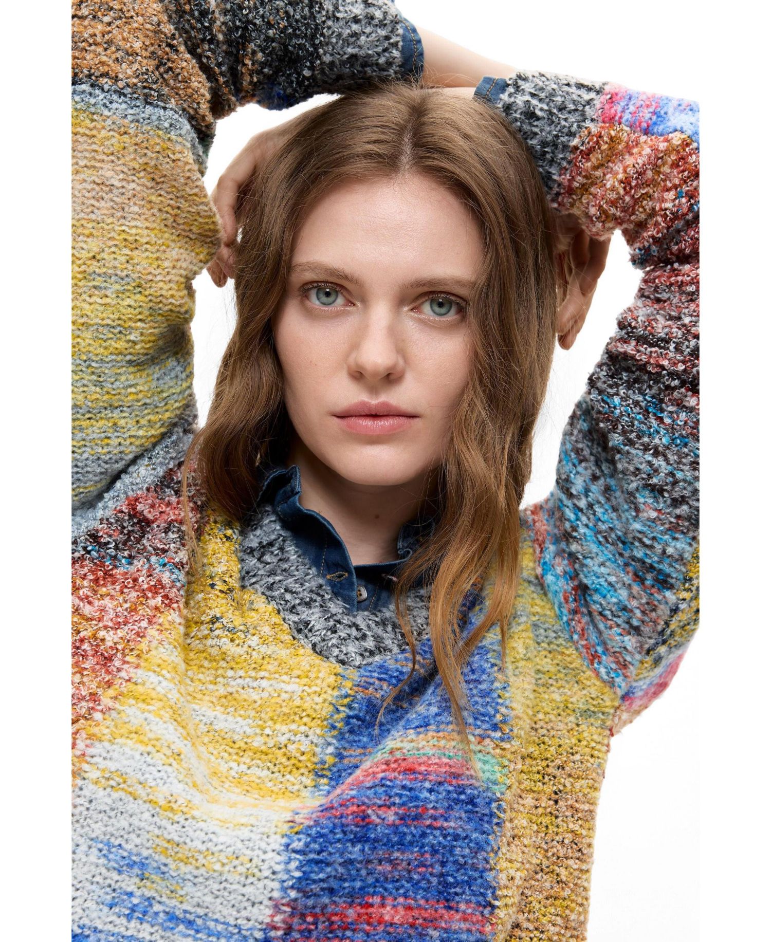 Women's Chunky knit cropped sweater