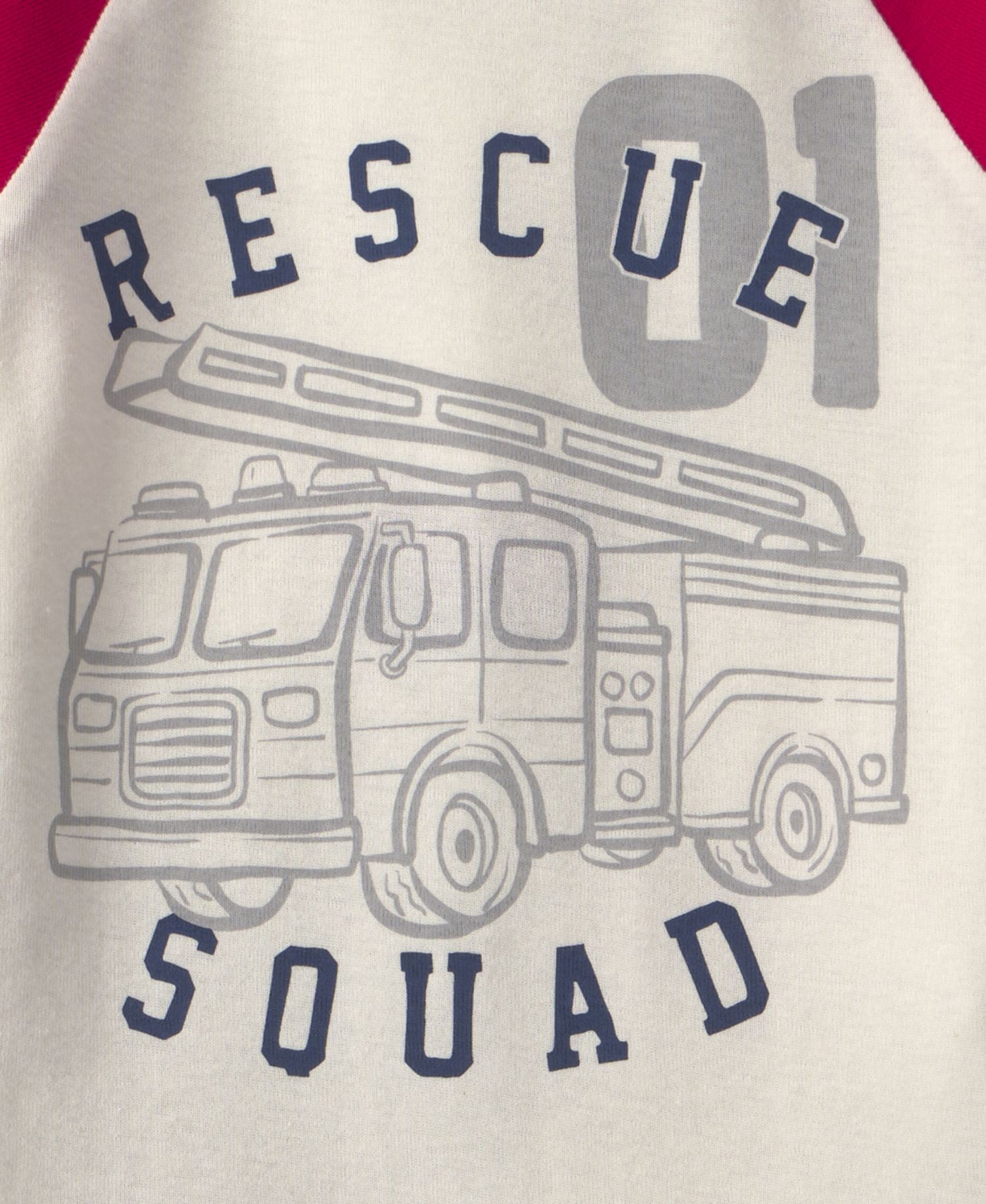 Baby Boys' 'Rescue Squad' 100% Cotton Snug Fit Pajama, 4-Piece Set