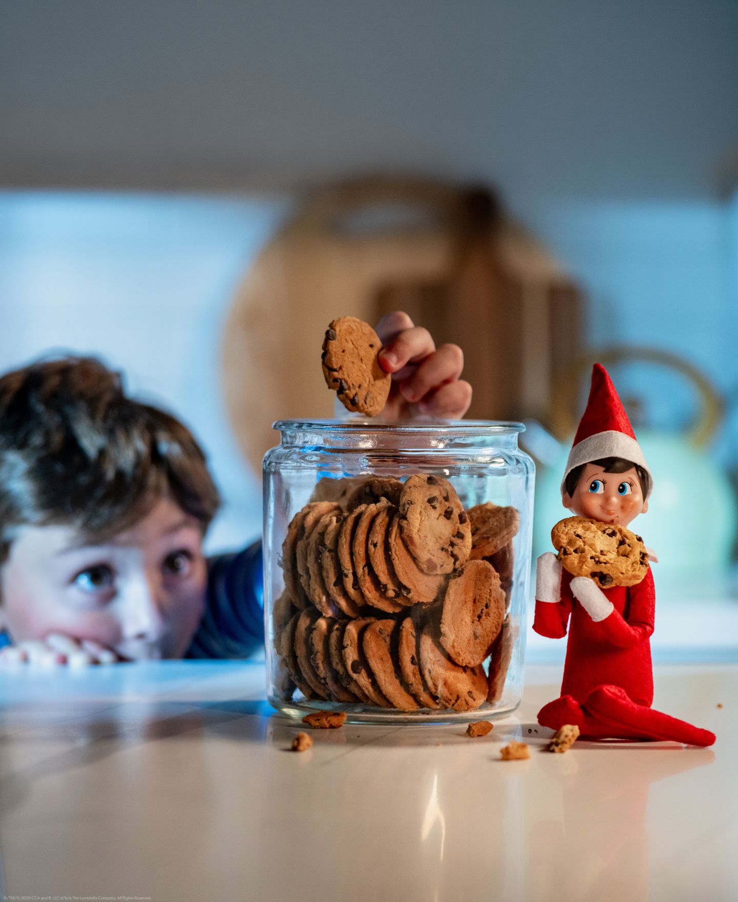 Детские фигурки Elf on the Shelf Scout Elf™ Poseable 4-Piece Set, Ages 3+ — фото 7