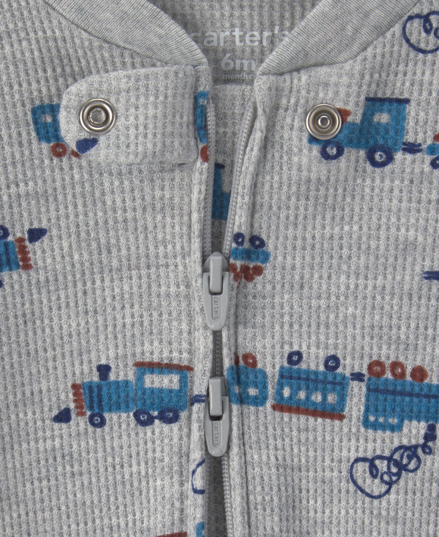 Baby Boys' Train 2-Way Zip Thermal Sleep & Play