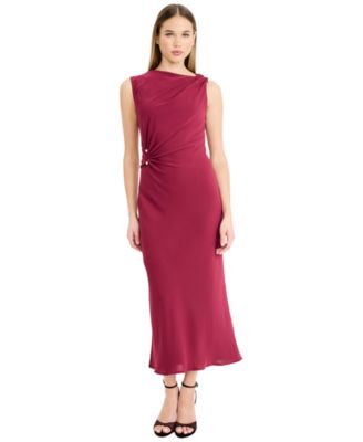 Women's Sleeveless Midi Dress