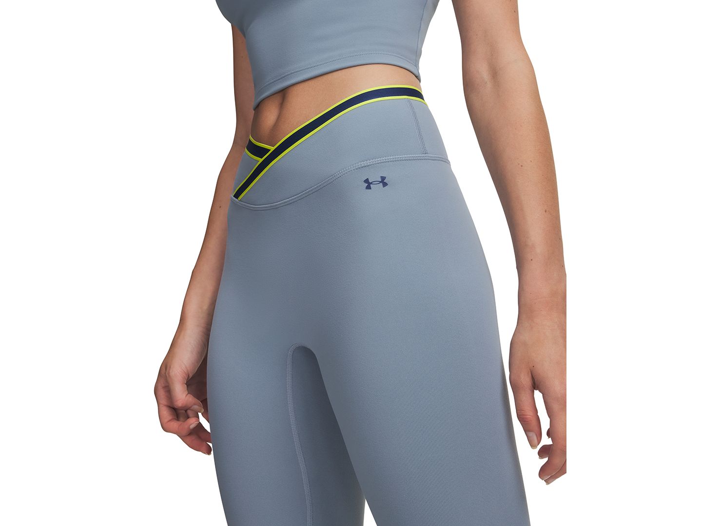 Женские леггинсы Under Armour Motion Sport Tape, цвет: Синий — фото 3