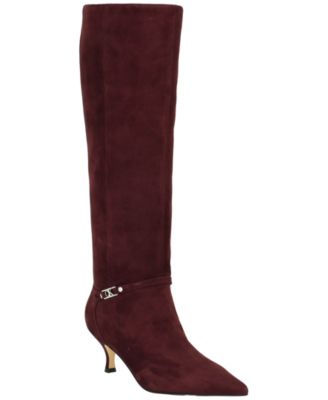 Women's Serray Tall Suede Pointed Toe Boots