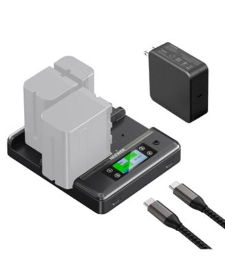 NW-F4R Camera Battery and Charging Accessory with USB C for select Sony NP-F-series devices